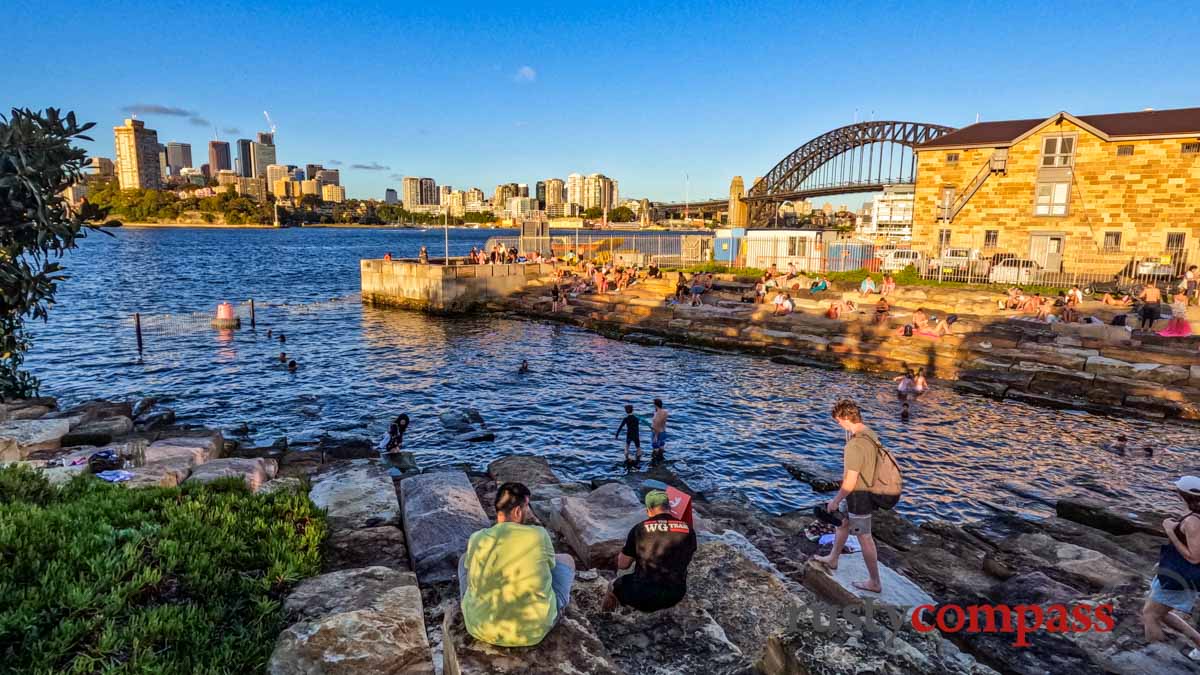 In 2023, Sydney has a new harbour pool - right by The Rocks - Views are good!